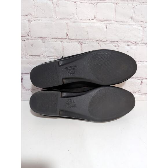 SAS Metro Horse Bit Loafer Women Size 10 Narrow Black Suede Leather MSRP $188.95 - Picture 4 of 12